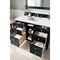James Martin Vanities Brittany 48in Single Vanity, Black Onyx w/ 3 CM Ethereal Noctis Quartz Top 650-V48-BKO-3ENC - alternate 3